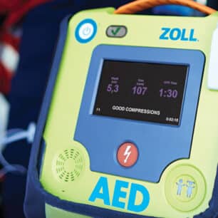 ZOLL AED 3 BLS hjertestarter